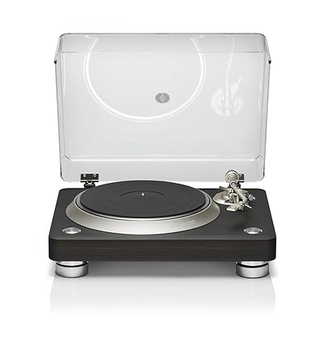 Other - 【中古】DENON レコードプレーヤー (2023年モデル) DP-3000NE モダンターンテーブル 33-1/3 45 78RPM ビニールレコード用 マットダークエボニーウッドベ