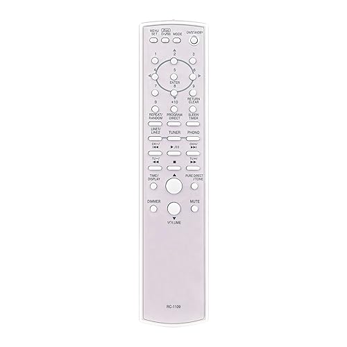 Other - 【中古】(非常に良い)RC-1109交換用リモコン。DenonスーパーオーディオCDレシーバーRCD-CX1 RC-1109用。
