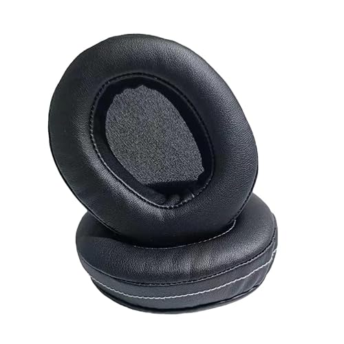 Other - 【中古】交換用イヤーパッド DENON AH-D600、AH-D7100ヘッドフォン、プロテインレザークッション、ブラック