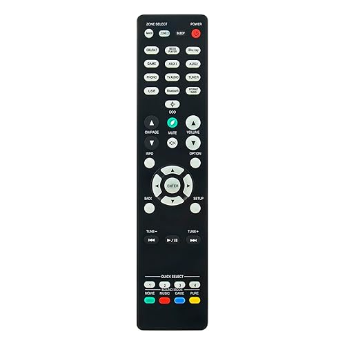 Other - 【中古】PERFASCIN RC-1244 RC1244 リモコン Denon 7.2ch 8K AVレシーバー AVR-S760H AVR-S770H AVR-S960H AVR-S970H用
