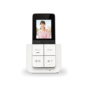 乐天商城 - 【中古】(非常に良い)エルパ(ELPA) 増設モニター子機 インターホン DECT方式 ワイヤレス 乾電池式 DHS-A20P