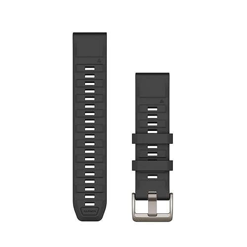 (非常に良い)ガーミン(GARMIN) QuickFit F8 22mm GraphiteFenix8 47mmサイズ対応