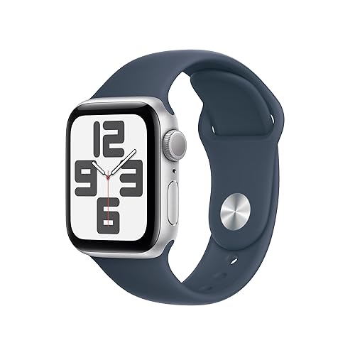 【中古】(非常に良い)【整備済み品】Apple Watch SE 第2世代 2023モデル (GPSモデル) - 40mm シルバーアルミニウムケースとストームブルースポーツバンド S/M【メーカー名】【メーカー型番】【ブランド名】Apple(アップル) スマートウォッチ 【商品説明】【整備済み品】Apple Watch SE 第2世代 2023モデル (GPSモデル) - 40mm シルバーアルミニウムケースとストームブルースポーツバンド S/MGPSモデルRetinaディスプレイ耐水性能 50メートル第3世代の光学式心拍センサー環境光センサー※ご購入前にご確認ください ・中古品のため、状態や付属品に個体差がございます ・お客様都合による返品・キャンセルはお受けしておりません ・当店は複数モールで在庫を共有しているため、タイミングにより欠品となる場合がございます ■ 安心してご購入いただくために 当店では、商品を一点ずつ検品・動作確認のうえ出荷しております。 中古品ではございますが、できる限り安心してご使用いただける状態でお届けできるよう努めております。 ■ 付属品について 中古品のため、説明書・外箱・CD-ROM等は付属しない場合がございます。 また、商品名に「限定」や「保証」と記載があっても、特典や保証、ダウンロードコードは付属いたしません。 レンタル落ち商品につきましては、収納BOX・DVDケースもないものとしてお考えください。 掲載内容と付属品が異なる場合、受注前に内容確認のメールをお送りいたします。 ■ 商品画像について 掲載画像はイメージ画像または代表画像を使用しておりますので、あらかじめご了承ください。 ■ 商品の状態について 中古品のため、キズ・汚れ・使用感等がある場合がございます。あらかじめご理解のうえご購入をお願いいたします。 ■ 在庫について ご注文のタイミングにより、在庫切れとなる場合がございます。その際は誠に恐縮ですが、キャンセルのご案内を差し上げる場合がございます。 ■ ご注文からお届けまで 1．ご注文 ご注文は24時間受け付けております。 2．ご注文確認 ご注文後、当店より確認メールをお送りいたします。 3．在庫確認・出荷準備 当店では複数モールで併売しているため、ご注文後に在庫確認を行っております。 また、中古品は再点検・メンテナンス・梱包を行うため、発送まで4〜10営業日ほどお時間をいただきます。 4．出荷 発送後、配送業者および追跡番号をご案内いたします。 5．お届け 出荷後、通常1〜3日程度で到着いたします。 ※北海道・沖縄・離島はお時間をいただく場合がございます。 ■ 返品・キャンセルについて 【初期不良について】 商品到着後7日以内にご連絡いただいた場合に限り、返品・返金または交換対応をいたします。 【お客様都合による返品・キャンセル】 イメージ違い・不要になった等の理由による返品・キャンセルはお受けしておりません。【ご注意】中古品につき、説明文に「特典あり」の記載があっても、特典は付属しません。ご了承ください。
