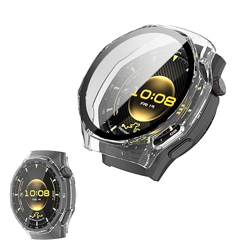 【中古】(非常に良い)HUAWEI Watch GT 6 Pro 用 ケース カバー ガラスフイルム一体型ケース 【NOUKAJU】For HUAWEI Watch GT 6 Pro スマートウォッチ ケース 保護フィ