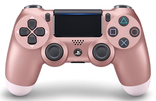 【中古】ワイヤレスコントローラー(DUALSHOCK 4) ローズ・ゴールド