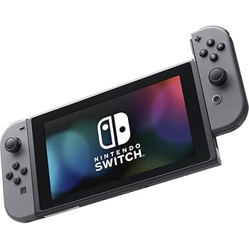 【中古】(非常に良い)Nintendo Switch 本体 (ニンテンドースイッチ) Joy-Con(L)／(R) グレー