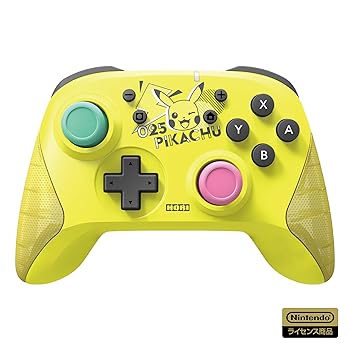 【中古】【任天堂ライセンス商品】ワイヤレスホリパッド for Nintendo Switch ピカチュウ - POP 【Nintendo Switch対応】【メーカー名】【メーカー型番】【ブランド名】ホリ コントローラー 【商品説明】【任天堂ライセンス商品】ワイヤレスホリパッド for Nintendo Switch ピカチュウ - POP 【Nintendo Switch対応】ピカチュウPOPシリーズの Nintendo Switch/ Nintendo Switch Lite用ワイヤレスコントローラです。※ご購入前にご確認ください ・中古品のため、状態や付属品に個体差がございます ・お客様都合による返品・キャンセルはお受けしておりません ・当店は複数モールで在庫を共有しているため、タイミングにより欠品となる場合がございます ■ 安心してご購入いただくために 当店では、商品を一点ずつ検品・動作確認のうえ出荷しております。 中古品ではございますが、できる限り安心してご使用いただける状態でお届けできるよう努めております。 ■ 付属品について 中古品のため、説明書・外箱・CD-ROM等は付属しない場合がございます。 また、商品名に「限定」や「保証」と記載があっても、特典や保証、ダウンロードコードは付属いたしません。 レンタル落ち商品につきましては、収納BOX・DVDケースもないものとしてお考えください。 掲載内容と付属品が異なる場合、受注前に内容確認のメールをお送りいたします。 ■ 商品画像について 掲載画像はイメージ画像または代表画像を使用しておりますので、あらかじめご了承ください。 ■ 商品の状態について 中古品のため、キズ・汚れ・使用感等がある場合がございます。あらかじめご理解のうえご購入をお願いいたします。 ■ 在庫について ご注文のタイミングにより、在庫切れとなる場合がございます。その際は誠に恐縮ですが、キャンセルのご案内を差し上げる場合がございます。 ■ ご注文からお届けまで 1．ご注文 ご注文は24時間受け付けております。 2．ご注文確認 ご注文後、当店より確認メールをお送りいたします。 3．在庫確認・出荷準備 当店では複数モールで併売しているため、ご注文後に在庫確認を行っております。 また、中古品は再点検・メンテナンス・梱包を行うため、発送まで4〜10営業日ほどお時間をいただきます。 4．出荷 発送後、配送業者および追跡番号をご案内いたします。 5．お届け 出荷後、通常1〜3日程度で到着いたします。 ※北海道・沖縄・離島はお時間をいただく場合がございます。 ■ 返品・キャンセルについて 【初期不良について】 商品到着後7日以内にご連絡いただいた場合に限り、返品・返金または交換対応をいたします。 【お客様都合による返品・キャンセル】 イメージ違い・不要になった等の理由による返品・キャンセルはお受けしておりません。【ご注意】中古品につき、説明文に「特典あり」の記載があっても、特典は付属しません。ご了承ください。