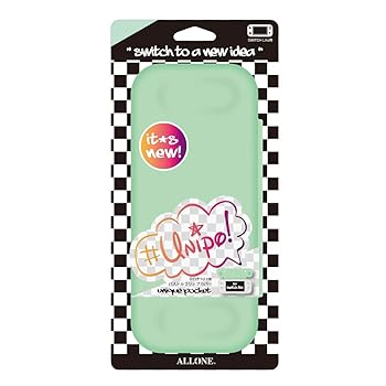 【中古】ALLONE(アローン) Nintendo Switch Lite用 パステルフリップカバー カバー ケース #Unipo おしゃれ かわいい 耐衝撃 PU PC 軽量 日本メーカー MT