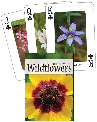 (非常に良い)Wildflowers of the Northwest Playing Cards (Nature's Wild Cards)