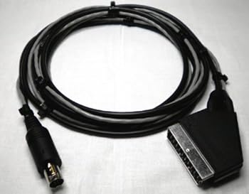 【中古】(未使用品)メガドライブ2用 RGB21ピンケーブル ステレオ音声対応 ver.2