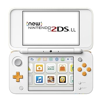 【中古】(未使用品)Newニンテンドー2DS LL ホワイト×オレンジ