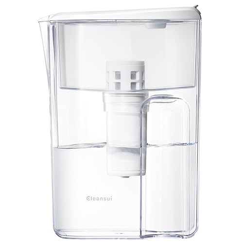 【中古】クリンスイ 浄水器 ポット型 カートリッジ計1個入り [本体CP407ーWT] ろ過...