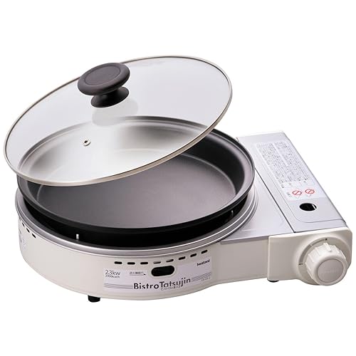 【中古】(未使用品)イワタニ カセットガスのグリルパン ビストロの達人II ホワイト CB-GP-W【メーカー名】【メーカー型番】【ブランド名】Iwatani ホットプレート 【商品説明】イワタニ カセットガスのグリルパン ビストロの達人II ホワイト CB-GP-W【これ一台で多彩なメニューが楽しめる】「焼く」「煮る」「蒸す」「炊く」「鍋もの」「無水調理」など、マルチに使えるカセットガスのグリルパンです。【大家族でも焼く時間を短縮】大きさ熱量とも十分で、脂を受ける水も蒸発することもなく、快適に焼肉を楽しめます。すき焼き、焼き鳥、ギョーザ等ホットプレートより美味しく、お手入れも非常に簡単です。火が外に出てないので子供にも安全です。作りながら食事を楽しめるホットプレートやグリル鍋は、家族団らんやホームパーティーなどに活躍する最高な調理器具です。【付属のシャローグリルパン】底面積を広くとり、浅めの深さをつけた独自の形状で「ホットプレート」と「グリル鍋」2役をこなせる。【カセットコンロとしても使用可能】付属プレートとガラスを外すと、イワタニカセットフー専用アクセサリーシリーズ(別売)の製品もご使用いただくと、鍋も良し！専用プレートを載せて焼き肉も良し！シーズンに合わせて年中使えます。＊鉄鋳物製焼肉グリルは使用できません。【専用レシピブック付属】手軽に作れておいしい「ビストロレシピ (25メニュー収録)」が付属しています。初期不良に関する返品 商品到着から7日間以内に初期不良が発生した場合のみ、返品をお受けいたします。 お客様都合のキャンセル・返品 イメージと異なる、必要でなくなった等の理由によるキャンセル・返品は一切お受けしておりません。 商品画像について 掲載されている写真は代表画像です。実際の商品とは異なる場合がありますので、予めご了承ください。 在庫状況について 他のモールでも販売しているため、ご注文のタイミングによっては商品がご用意できない場合があります。 その場合、キャンセルのご連絡をさせていただきます。 上記ご理解の上、お買い求めいただけますようお願い申し上げます。 ご注文からお届けまで1．ご注文　　ご注文は24時間受け付けております 2．注文確認ご注文後、注文確認メールを送信します 3．在庫確認　多モールでも併売の為、在庫切れの場合はご連絡させて頂きます。　 ※中古品は受注後に、再メンテナンス、梱包しますのでお届けまで4〜10営業日程度とお考え下さい。 4．入金確認　前払い決済をご選択の場合、ご入金確認後に商品確保・配送手配を致します。 5．出荷 　配送準備が整い次第、出荷致します。配送業者、追跡番号等の詳細をメール送信致します。 6．到着　出荷後、1〜3日後に商品が到着します。 　※離島、北海道、九州、沖縄は遅れる場合がございます。予めご了承下さい。【ご注意】中古品につき、説明文に「特典あり」の記載があっても、特典は付属しません。ご了承ください。