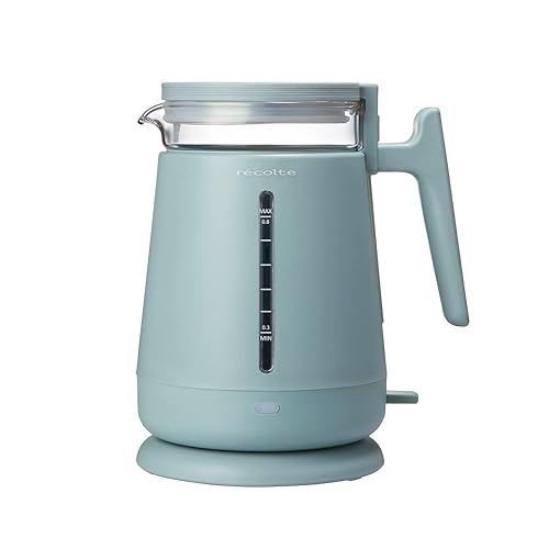 【中古】r?colte ダブルウォールガラスケトル RDG-1 recolte Double Wall Glass Kettle (ペールブルー)【メーカー名】【メーカー型番】【ブランド名】r?colte 電気ケトル 【商品説明】r?colte ダブルウォールガラスケトル RDG-1 recolte Double Wall Glass Kettle (ペールブルー)?【ガラスと樹脂のいいとこ取り】内側のポットはガラス製だから、プラスチック製のケトルなどと比べてお湯ににおいが移りにくく、お茶の本来の味わいを邪魔しません。 外側が樹脂でカバーされているから熱くなりにくく、手で持っても安心。?【操作が簡単】［電源スイッチ］を押すだけで、手軽にお湯が沸かせます。 お湯が沸いたら自動でスイッチOFF。［通電ランプ］でお知らせ。空焚き防止機能もついていて安心です。900Wと低消費電力なのもうれしい！?【容量約0.8Lの使い切りサイズ】ひと目で水量が確認できる便利な水位窓、コンパクトで扱いやすい容量です。?【お手入れラクラク】［フタ］が取り外せて間口部が広いので、お手入れラクラク。いつも清潔に保てます。?【お部屋に置きたくなるカラーとおしゃれなデザイン】お部屋になじむ北欧カラーの3色展開。すっきりしたフォルムとやさしさを感じるデザインは、暮らしをあたたかく彩ります。※ご購入前にご確認ください ・中古品のため、状態や付属品に個体差がございます ・お客様都合による返品・キャンセルはお受けしておりません ・当店は複数モールで在庫を共有しているため、タイミングにより欠品となる場合がございます ■ 安心してご購入いただくために 当店では、商品を一点ずつ検品・動作確認のうえ出荷しております。 中古品ではございますが、できる限り安心してご使用いただける状態でお届けできるよう努めております。 ■ 付属品について 中古品のため、説明書・外箱・CD-ROM等は付属しない場合がございます。 また、商品名に「限定」や「保証」と記載があっても、特典や保証、ダウンロードコードは付属いたしません。 レンタル落ち商品につきましては、収納BOX・DVDケースもないものとしてお考えください。 掲載内容と付属品が異なる場合、受注前に内容確認のメールをお送りいたします。 ■ 商品画像について 掲載画像はイメージ画像または代表画像を使用しておりますので、あらかじめご了承ください。 ■ 商品の状態について 中古品のため、キズ・汚れ・使用感等がある場合がございます。あらかじめご理解のうえご購入をお願いいたします。 ■ 在庫について ご注文のタイミングにより、在庫切れとなる場合がございます。その際は誠に恐縮ですが、キャンセルのご案内を差し上げる場合がございます。 ■ ご注文からお届けまで 1．ご注文 ご注文は24時間受け付けております。 2．ご注文確認 ご注文後、当店より確認メールをお送りいたします。 3．在庫確認・出荷準備 当店では複数モールで併売しているため、ご注文後に在庫確認を行っております。 また、中古品は再点検・メンテナンス・梱包を行うため、発送まで4〜10営業日ほどお時間をいただきます。 4．出荷 発送後、配送業者および追跡番号をご案内いたします。 5．お届け 出荷後、通常1〜3日程度で到着いたします。 ※北海道・沖縄・離島はお時間をいただく場合がございます。 ■ 返品・キャンセルについて 【初期不良について】 商品到着後7日以内にご連絡いただいた場合に限り、返品・返金または交換対応をいたします。 【お客様都合による返品・キャンセル】 イメージ違い・不要になった等の理由による返品・キャンセルはお受けしておりません。【ご注意】中古品につき、説明文に「特典あり」の記載があっても、特典は付属しません。ご了承ください。