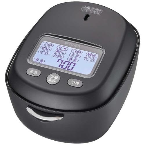 【中古】Tiger 土鍋ご泡火炊き JRX-S060-KS [ストーンブラック]