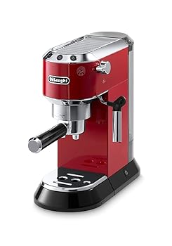 【中古】(非常に良い)デロンギ (DeLonghi) エスプレッソ・カプチーノメーカー レッ...