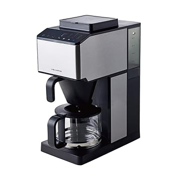 【中古】(非常に良い)レコルト コーン式全自動コーヒーメーカー RCD-1 recolte Grind & Brew Coffee Maker (シルバー)【メーカー名】【メーカー型番】【ブランド名】r?colte コーヒーメーカー 【商品説明】レコルト コーン式全自動コーヒーメーカー RCD-1 recolte Grind & Brew Coffee Maker (シルバー)※ご購入前にご確認ください ・中古品のため、状態や付属品に個体差がございます ・お客様都合による返品・キャンセルはお受けしておりません ・当店は複数モールで在庫を共有しているため、タイミングにより欠品となる場合がございます ■ 安心してご購入いただくために 当店では、商品を一点ずつ検品・動作確認のうえ出荷しております。 中古品ではございますが、できる限り安心してご使用いただける状態でお届けできるよう努めております。 ■ 付属品について 中古品のため、説明書・外箱・CD-ROM等は付属しない場合がございます。 また、商品名に「限定」や「保証」と記載があっても、特典や保証、ダウンロードコードは付属いたしません。 レンタル落ち商品につきましては、収納BOX・DVDケースもないものとしてお考えください。 掲載内容と付属品が異なる場合、受注前に内容確認のメールをお送りいたします。 ■ 商品画像について 掲載画像はイメージ画像または代表画像を使用しておりますので、あらかじめご了承ください。 ■ 商品の状態について 中古品のため、キズ・汚れ・使用感等がある場合がございます。あらかじめご理解のうえご購入をお願いいたします。 ■ 在庫について ご注文のタイミングにより、在庫切れとなる場合がございます。その際は誠に恐縮ですが、キャンセルのご案内を差し上げる場合がございます。 ■ ご注文からお届けまで 1．ご注文 ご注文は24時間受け付けております。 2．ご注文確認 ご注文後、当店より確認メールをお送りいたします。 3．在庫確認・出荷準備 当店では複数モールで併売しているため、ご注文後に在庫確認を行っております。 また、中古品は再点検・メンテナンス・梱包を行うため、発送まで4〜10営業日ほどお時間をいただきます。 4．出荷 発送後、配送業者および追跡番号をご案内いたします。 5．お届け 出荷後、通常1〜3日程度で到着いたします。 ※北海道・沖縄・離島はお時間をいただく場合がございます。 ■ 返品・キャンセルについて 【初期不良について】 商品到着後7日以内にご連絡いただいた場合に限り、返品・返金または交換対応をいたします。 【お客様都合による返品・キャンセル】 イメージ違い・不要になった等の理由による返品・キャンセルはお受けしておりません。【ご注意】中古品につき、説明文に「特典あり」の記載があっても、特典は付属しません。ご了承ください。