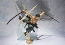 【中古】(非常に良い)フィギュアーツZERO ONE PIECE ロロノア・ゾロ -Battle Ver. 煉獄鬼斬り- 約170mm ABS&PVC製 塗装済み完成品フィギュア