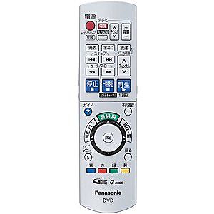 【中古】(未使用品)Panasonic ハイビジョンDVDレコーダー用リモコン EUR7658YE0