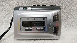 【中古】SONY　カセットレコーダー　TCS-60