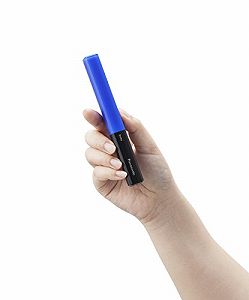 【中古】(非常に良い)パナソニック 音波振動ハブラシ ポケットドルツ(歯間ケア) 青 EW-DS29-A