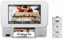 【中古】(非常に良い)旧モデル エプソン Colorio me コンパクトプリンター E-600 7.0型TFTカラー液晶 デジタルフォトフレーム機能