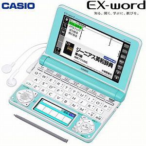 【中古】(非常に良い)カシオ計算機 電子辞書 EX-word XD-N4800 (140コンテンツ/高校生モデル/ライトグリーン) XD-N4800LG【メーカー名】CASIO(カシオ)【メーカー型番】【ブランド名】CASIO(カシオ)【商品説明】カシオ計算機 電子辞書 EX-word XD-N4800 (140コンテンツ/高校生モデル/ライトグリーン) XD-N4800LGXD-N4800シリーズ画面サイズ：5型 / 表示可能字数：40X23 / カラー液晶 / バックライト：非対応 / タッチパネル対応 / キー配列：QWERTY辞書：国,漢,古,英和,和英,英英 / その他辞書：教育,学習,トラベル / 収録辞書数：140 / 音声発音：ネイティブ+合成拡張：microSD,USB / 内蔵メモリ容量：100MB / テキスト読込：対応電源：単3乾電池 / 最大連続使用：130時間当店では初期不良に限り、商品到着から7日間は返品をお受けいたします。 イメージと違う、必要でなくなった等、お客様都合のキャンセル・返品は一切お受けしておりません。 中古品の場合、基本的に説明書・外箱・ドライバーインストール用のCD-ROMはついておりません。 商品名に「限定」「保証」等の記載がある場合でも特典や保証・ダウンロードコードは付いておりません。 写真は代表画像であり実際にお届けする商品の状態とは異なる場合があります。 掲載と付属品が異なる場合は受注前に内容確認メールをお送りします。 中古品の場合は中古の特性上、キズ・汚れがある場合があります。 レンタル落ち商品は収納BOXや特典類など一切の付属品はありません 他モール併売のため、万が一お品切れの場合はご連絡致します。 ご注文からお届けまで 1．ご注文　 ご注文は24時間受け付けております 2．注文確認 　ご注文後、注文確認メールを送信します 3．在庫確認　　　 　 在庫切れの場合はご連絡させて頂きます。 　 ※中古品は受注後に、再メンテナンス、梱包しますのでお届けまで4〜7営業日程度とお考え下さい。 4．入金確認 前払い決済をご選択の場合、ご入金確認後、配送手配を致します。 5．出荷 配送準備が整い次第、出荷致します。配送業者、追跡番号等の詳細をメール送信致します。 6．到着　 出荷後、1〜3日後に商品が到着します。 ※離島、北海道、九州、沖縄は遅れる場合がございます。予めご了承下さい。