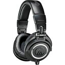 【中古】audio-technica オーディオテクニカ プロフェッショナルモニターヘッドホン ATH-M50x ブラック スタジオレコーディング / ミキシン