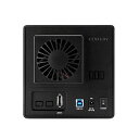 【中古】センチュリー 3.5SATA-HDDx4台搭載可能 USB3.0/eSATA接続HDDケース 『裸族のタウンハウス』 CRTH35EU3S6G