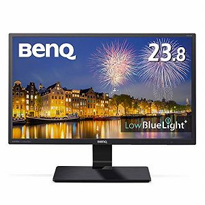 【中古】BenQ モニター ディスプレイ GW2470HL 23.8インチ/フルHD/AMVA /スリムベゼル/HDMI2系統 VGA端子/ブルーライト軽減Pl