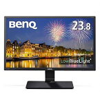 【中古】BenQ モニター ディスプレイ GW2470HL 23.8インチ/フルHD/AMVA+/スリムベゼル/HDMI2系統 VGA端子/ブルーライト軽減Pl