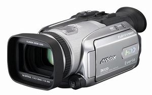 楽天COCOHOUSE【中古】JVCケンウッド ビクター Everio エブリオ ビデオカメラ ハイビジョンハードディスクムービー 60GB GZ-HD7-S