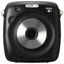 【中古】(非常に良い)FUJIFILM デジタルチェキ SQUARE SQ10 ブラック instax SQUARE SQ10