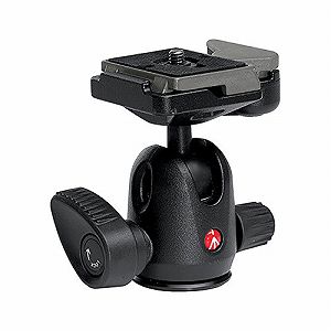 【中古】Manfrotto 自由雲台 ミニボール雲台ラピットコネクトシステムRC2付き アル...