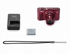 【中古】Canon デジタルカメラ PowerShot SX720 HS レッド 光学40倍ズーム PSSX720...