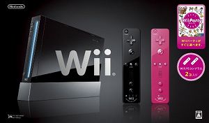 【中古】(未使用 未開封品)Wii本体(クロ) Wiiリモコンプラス2個 Wiiパーティ同梱 【メーカー生産終了】