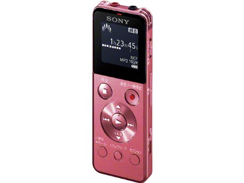 【中古】SONY ステレオICレコーダー FMチューナー付 4GB ピンク ICD-UX543F／P