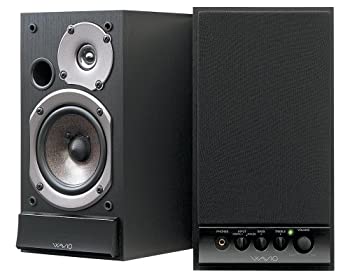 【中古】(非常に良い)ONKYO WAVIO アンプ内蔵スピーカー 15W+15W GX-D90(B) /ブラック