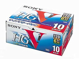 【中古】(非常に良い)ソニー VHSビデオテープハイグレード120分10巻パック 10T-120VHG 【SONY】
