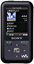 【中古】SONY ウォークマン Sシリーズ FMラジオ内蔵 ノイズキャンセリング機能搭載 8GB ブラック NW-S718F B