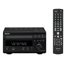 【中古】(非常に良い)Denon CDレシーバー iPod対応 ブラック RCD-M38-K