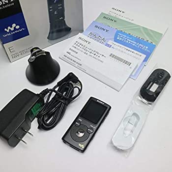【中古】SONY ウォークマン Eシリーズ メモリータイプ スピーカー付 2GB ブラック NW-E052K/B