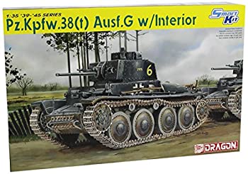 【中古】(非常に良い)ドラゴン 1/35 ドイツ 38 t 戦車 Ausf.G w/インテリア スマートキット プラモデル【メーカー名】ドラゴン【メーカー型番】D6290【ブランド名】ドラゴン【商品説明】ドラゴン 1/35 ドイツ 38 t 戦車 Ausf.G w/インテリア スマートキット プラモデル当店では初期不良に限り、商品到着から7日間は返品をお受けいたします。 イメージと違う、必要でなくなった等、お客様都合のキャンセル・返品は一切お受けしておりません。 中古品の場合、基本的に説明書・外箱・ドライバーインストール用のCD-ROMはついておりません。 商品名に「限定」「保証」等の記載がある場合でも特典や保証・ダウンロードコードは付いておりません。 写真は代表画像であり実際にお届けする商品の状態とは異なる場合があります。 掲載と付属品が異なる場合は受注前に内容確認メールをお送りします。 中古品の場合は中古の特性上、キズ・汚れがある場合があります。 レンタル落ち商品は収納BOXや特典類など一切の付属品はありません 他モール併売のため、万が一お品切れの場合はご連絡致します。 ご注文からお届けまで 1．ご注文　 ご注文は24時間受け付けております 2．注文確認 　ご注文後、注文確認メールを送信します 3．在庫確認　　　 　 多モールでも併売の為、在庫切れの場合はご連絡させて頂きます。 　 ※中古品は受注後に、再メンテナンス、梱包しますのでお届けまで4〜10営業日程度とお考え下さい。 4．入金確認 前払い決済をご選択の場合、ご入金確認後に商品確保・配送手配を致します。 5．出荷 配送準備が整い次第、出荷致します。配送業者、追跡番号等の詳細をメール送信致します。 6．到着　 出荷後、1〜3日後に商品が到着します。 ※離島、北海道、九州、沖縄は遅れる場合がございます。予めご了承下さい。