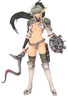 【中古】クイーンズブレイド 歴戦の傭兵 エキドナ (1/7スケールPVC塗装済み完成品)