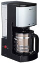 【中古】(未使用品)TOSHIBA コーヒーメーカー ブラック HCD-6MJ(K)