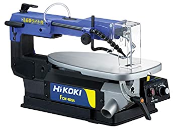 【中古】(非常に良い)HiKOKI(ハイコーキ) 旧日立工機 卓上糸のこ盤 フトコロ寸法406mm LED作業ライト付 木材50mm切断可 FCW40SA