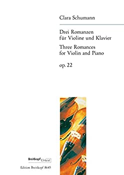 シューマン : 3つのロマンス 作品22 (オーボエ、ピアノ) ブライトコプフ出版
