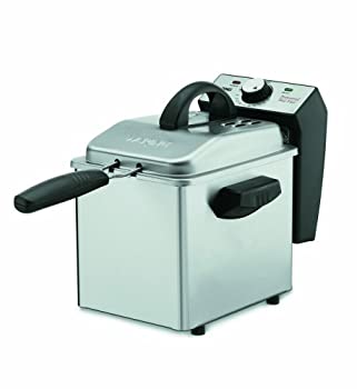 【中古】(未使用・未開封品)CuisinartコンパクトDeep Fryer One Size DF-55