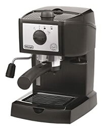 【中古】デロンギ(DeLonghi)エスプレッソ・カプチーノメーカー スタンダードモデル ブラック×シルバー 1L ?EC152J