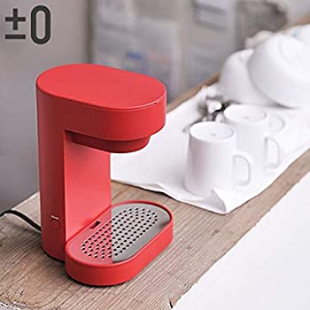 【中古】(非常に良い)±0 Coffee Maker 2Cup プラスマイナスゼロ コーヒーメーカー 2カップ [ レッド/XKC-V110(R) ]